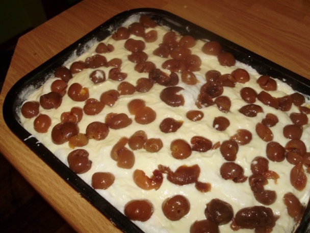 Tvarohový koláč s čerešňami (fotorecept) - obrázok 6