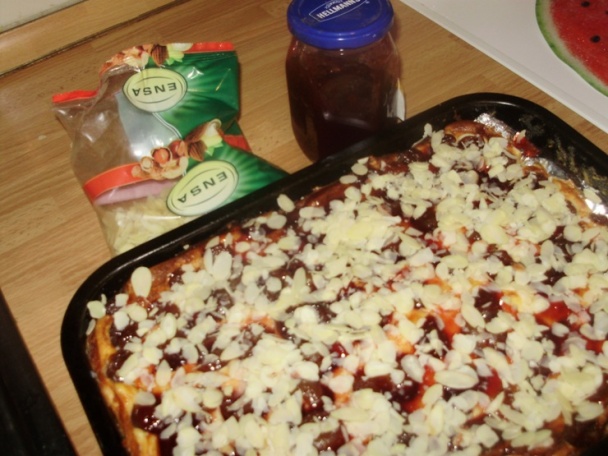 Tvarohový koláč s čerešňami (fotorecept) - obrázok 7