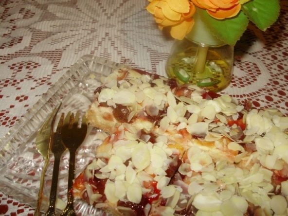 Tvarohový koláč s čerešňami (fotorecept) - obrázok 8