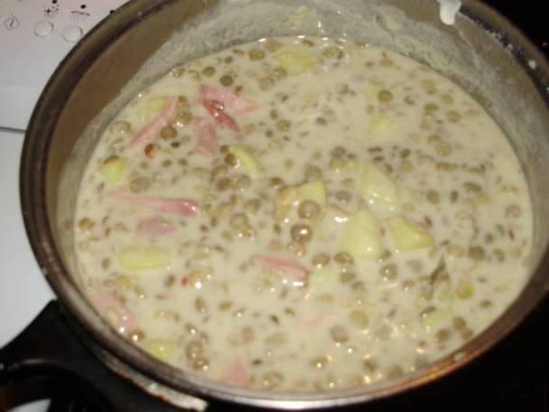 Šošovicová polievka kyslá (fotorecept) - obrázok 4