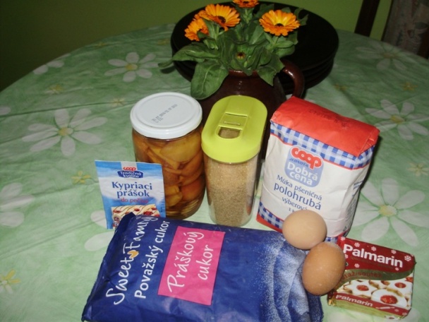 Broskyňový koláč (fotorecept) - obrázok 1