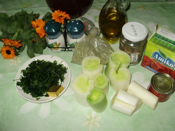 Pór v paradajkovej omáčke (fotorecept) - obrázok 1