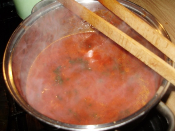 Pór v paradajkovej omáčke (fotorecept) - obrázok 4