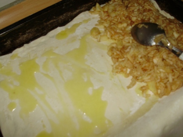 Rezy z lístkového cesta s jablkovou plnkou (fotorecept) - obrázok 3