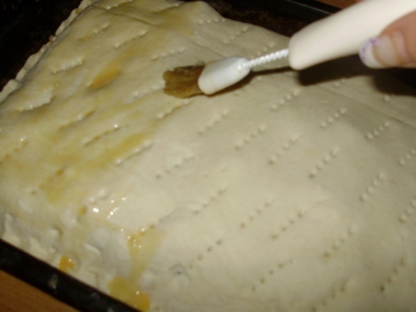 Rezy z lístkového cesta s jablkovou plnkou (fotorecept) - obrázok 4