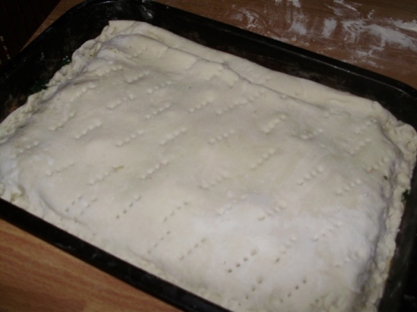 Slaný grécky koláč (fotorecept) - obrázok 4