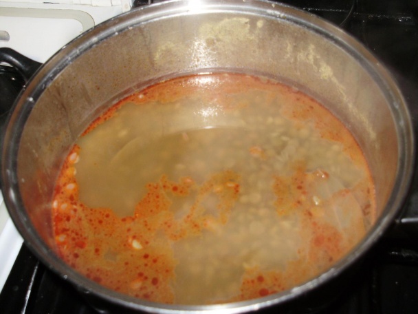 Sviatočná šošovicová polievka (fotorecept) - obrázok 2