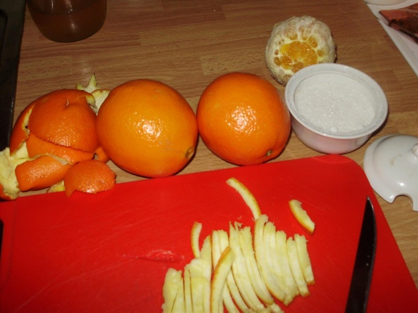 Kandizovaná pomarančová kôra (fotorecept) - obrázok 1