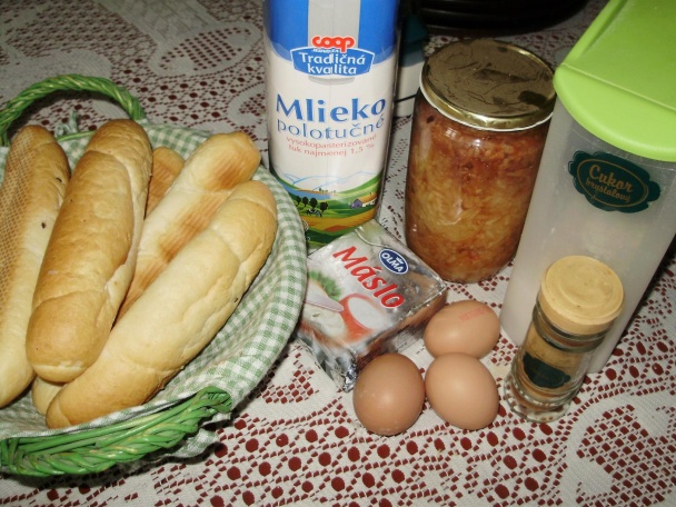 Žemľovka s jablkami (fotorecept) - obrázok 1