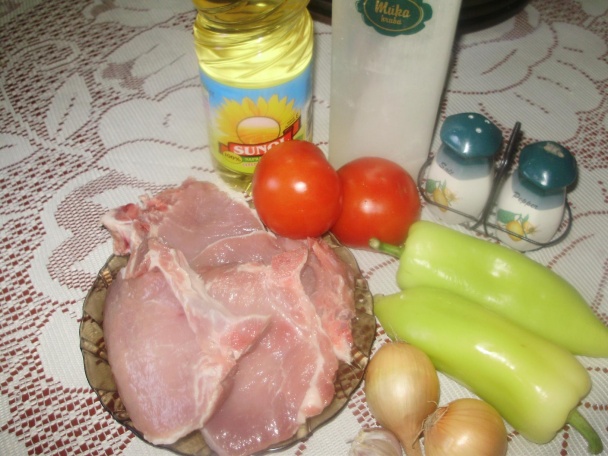 Bravčové kotlety s paradajkou a paprikou (fotorecept) - obrázok 1