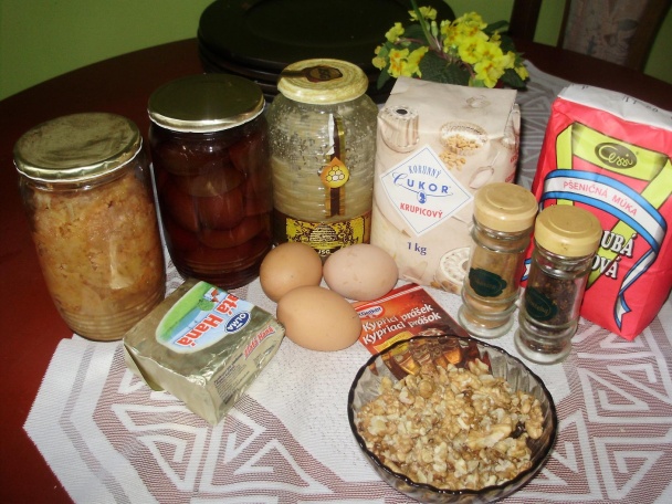 Slivkovo-jablkový perník (fotorecept) - obrázok 1