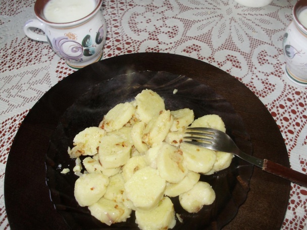 Zemiakové knedličky s cibuľkou (fotorecept) - obrázok 9