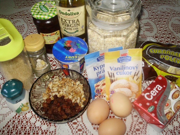 Ovsená bábovka mini (fotorecept) - obrázok 1