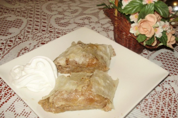 Orechová  a jablková štrúdľa (fotorecept) - obrázok 12