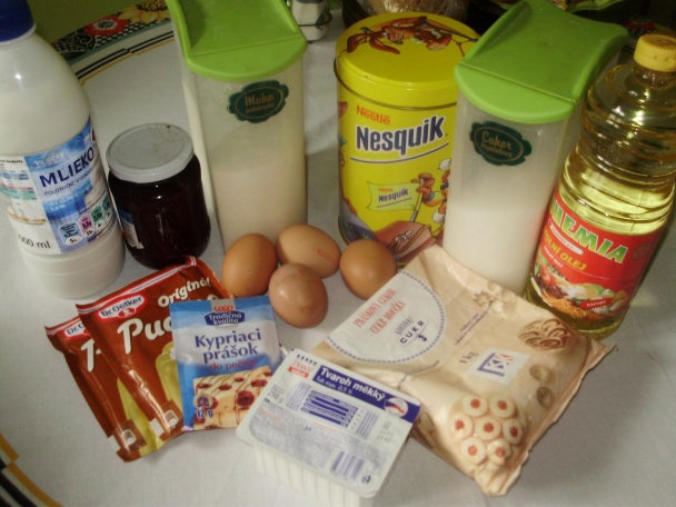 Koláč s karamelovým krémom (fotorecept) - obrázok 1