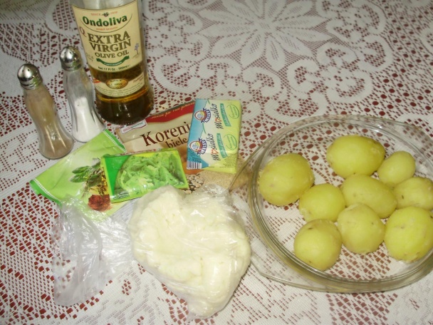 Zapekané zemiaky s bryndzou (fotorecept) - obrázok 1