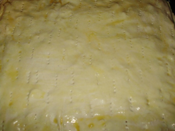 Rebarborový koláč polopečený (fotorecept) - obrázok 8