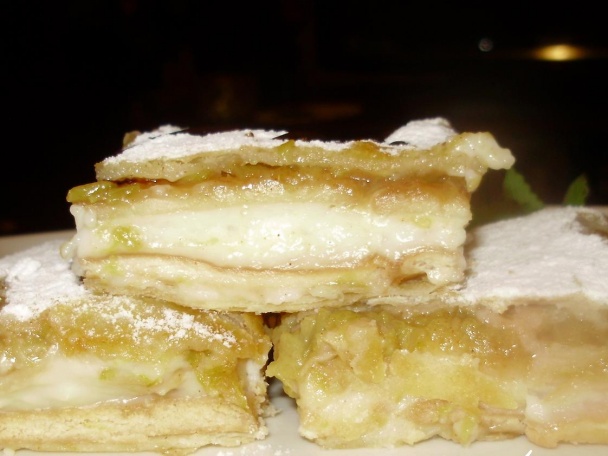 Rebarborový koláč polopečený (fotorecept) - obrázok 10