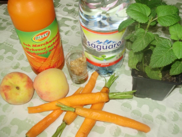 Broskyňovo mrkvový koktail (fotorecept) - obrázok 1