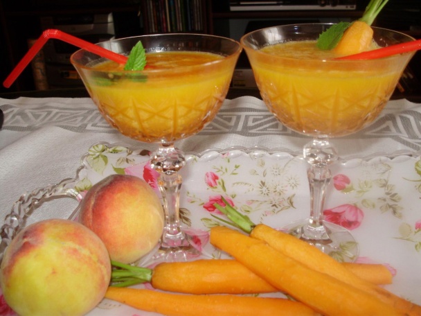 Broskyňovo mrkvový koktail (fotorecept) - obrázok 5