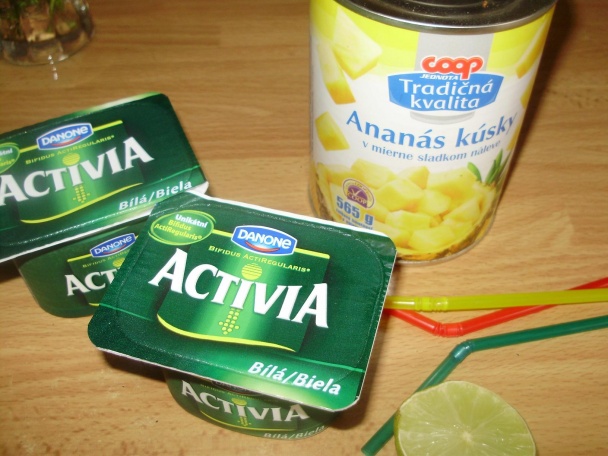 Letný ananásový koktail (fotorecept) - obrázok 1