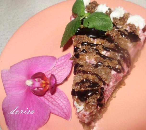 Orechová torta s višňami a šľahačkou (fotorecept) - obrázok 16