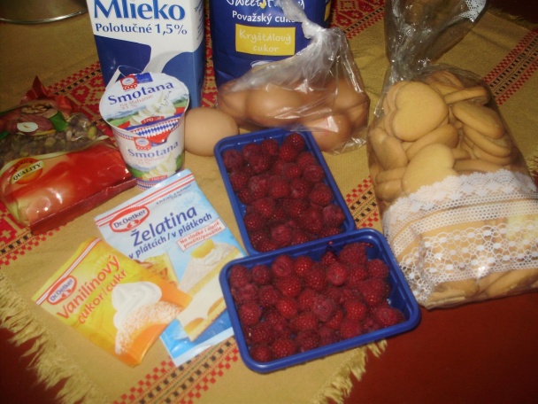 Nepečené malinové opojenie (fotorecept) - obrázok 1