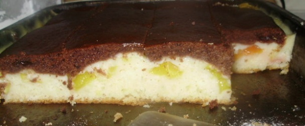 Mirabelkové rezy s pudingom (fotorecept) - obrázok 13