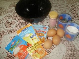 Trojfarebná bábovka (fotorecept) - obrázok 1