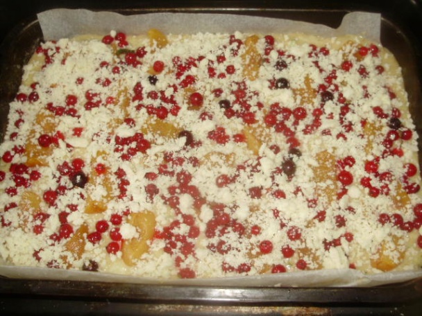 Cuketový koláč s ovocím (fotorecept) - obrázok 13