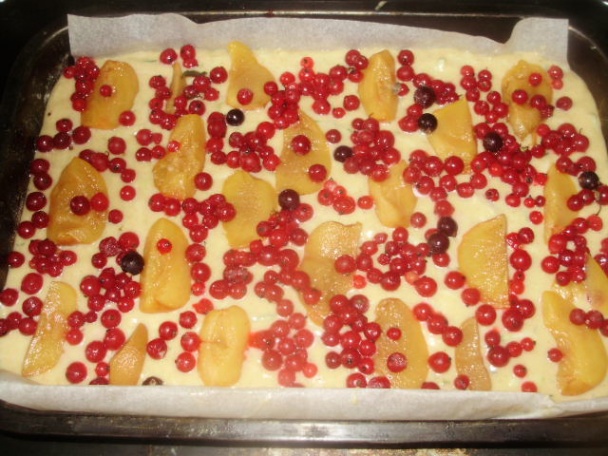 Cuketový koláč s ovocím (fotorecept) - obrázok 11