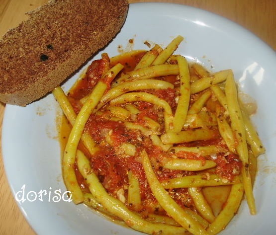 Fazuľky v paradajkách - obrázok 1