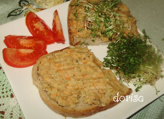 Nátierka z krúpov a červenej šošovice - obrázok 3