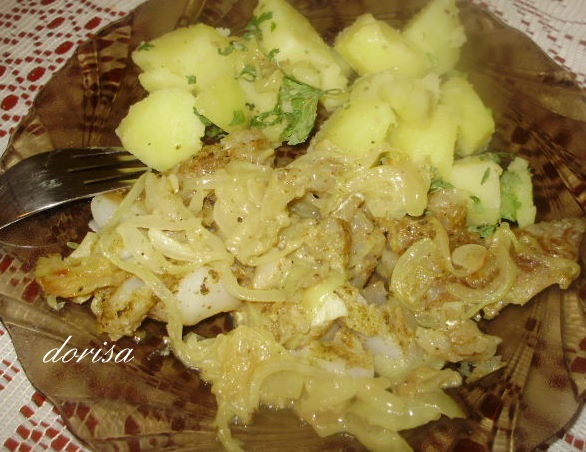 Treska na cibuli a cesnaku (fotorecept) - obrázok 6