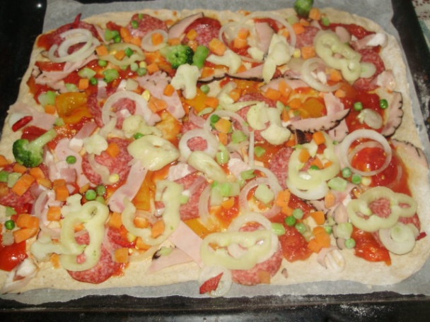 Pizza zo špaldovej múky (fotorecept) - obrázok 6
