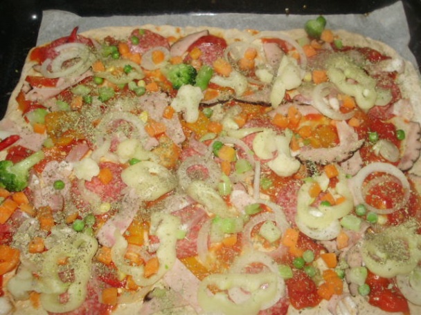 Pizza zo špaldovej múky (fotorecept) - obrázok 7