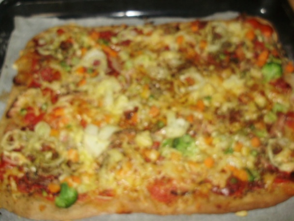 Pizza zo špaldovej múky (fotorecept) - obrázok 9