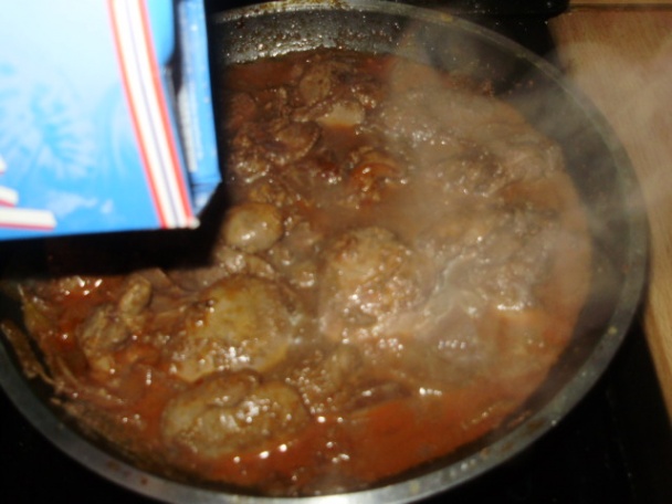 Restovaná kuracia pečeň so slovenskou ryžou (fotorecept) - obrázok 4