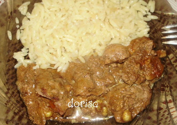 Restovaná kuracia pečeň so slovenskou ryžou (fotorecept) - obrázok 7