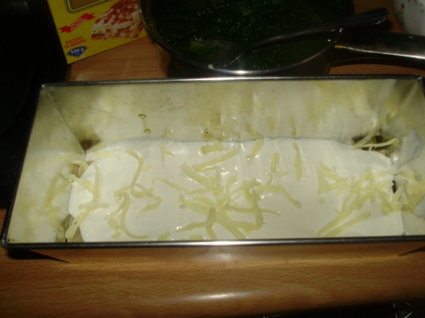 Lasagne s tvarohom a špenátovým pretlakom (fotorecept) - obrázok 6