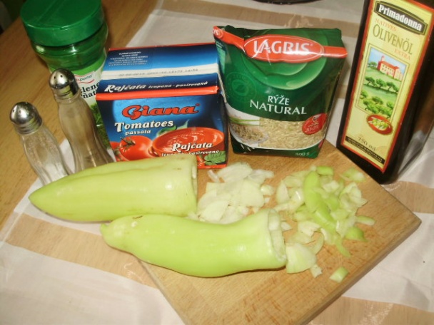 Plnená paprika ryžová (fotorecept) - obrázok 1