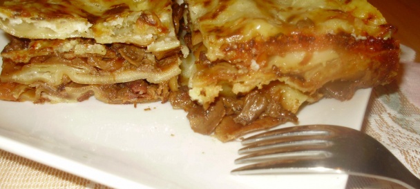 Hubové lasagne (fotorecept) - obrázok 16