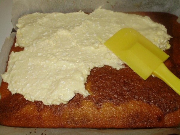 Tvarohovo-pudingovo-čerešňový koláč (fotorecept) - obrázok 12