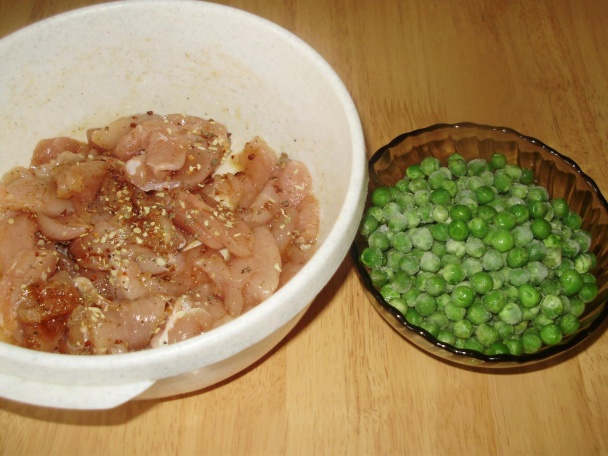 Kuracie na hrášku s tarhoňou (fotorecept) - obrázok 1
