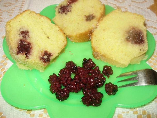 Bábovka s černicami (fotorecept) - obrázok 14