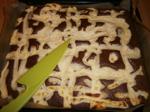 Tvarohovo-pudingový koláč (fotorecept) - obrázok 8