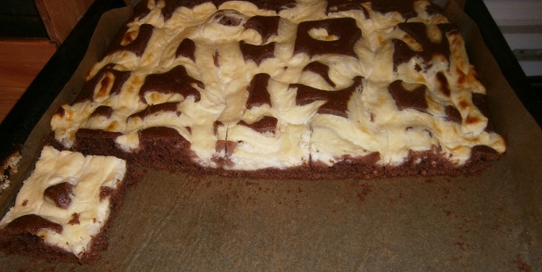 Tvarohovo-pudingový koláč (fotorecept) - obrázok 9