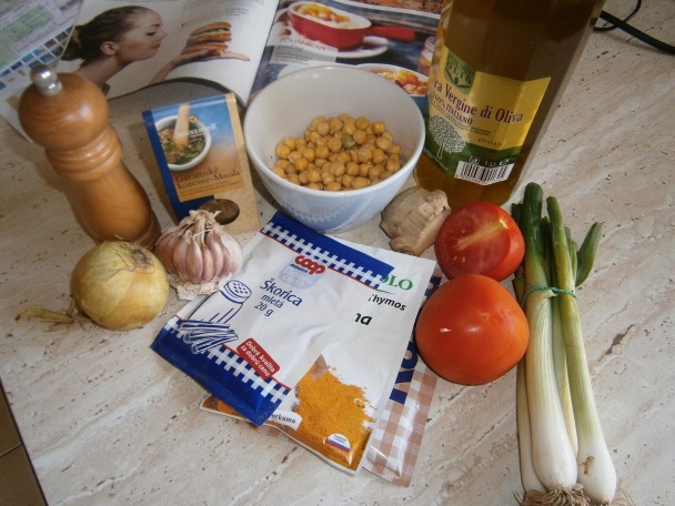 Cícerové karí (fotorecept) - obrázok 1