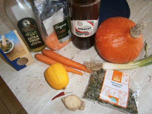 Tekvicovo-šošovicová polievka (fotorecept) - obrázok 1