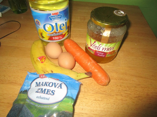 Mrkvovo-makové mafiny bez múky (fotorecept) - obrázok 1